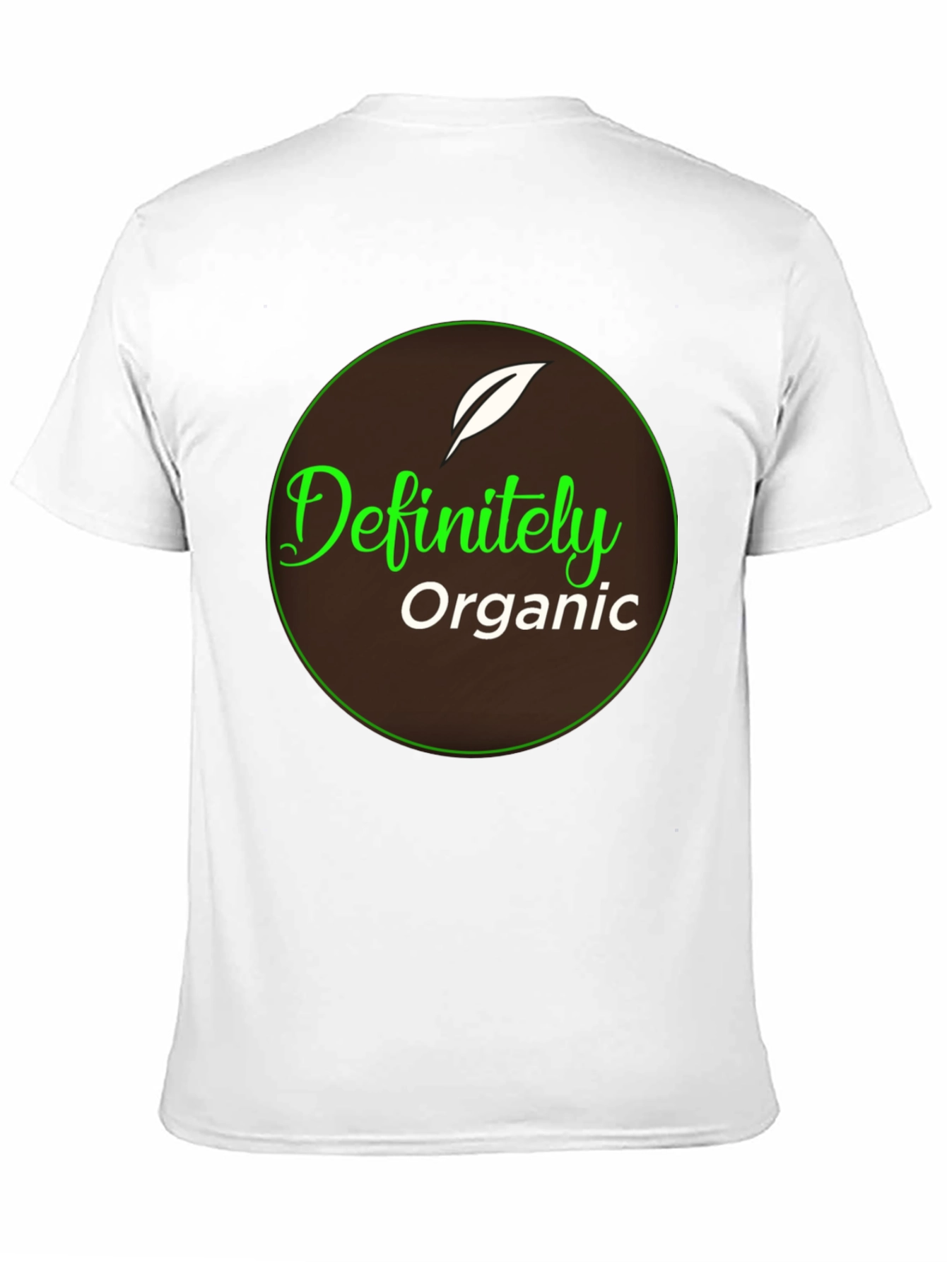Definitely Organic Graphic Tee - Black