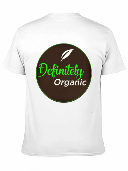 Definitely Organic Graphic Tee - Black