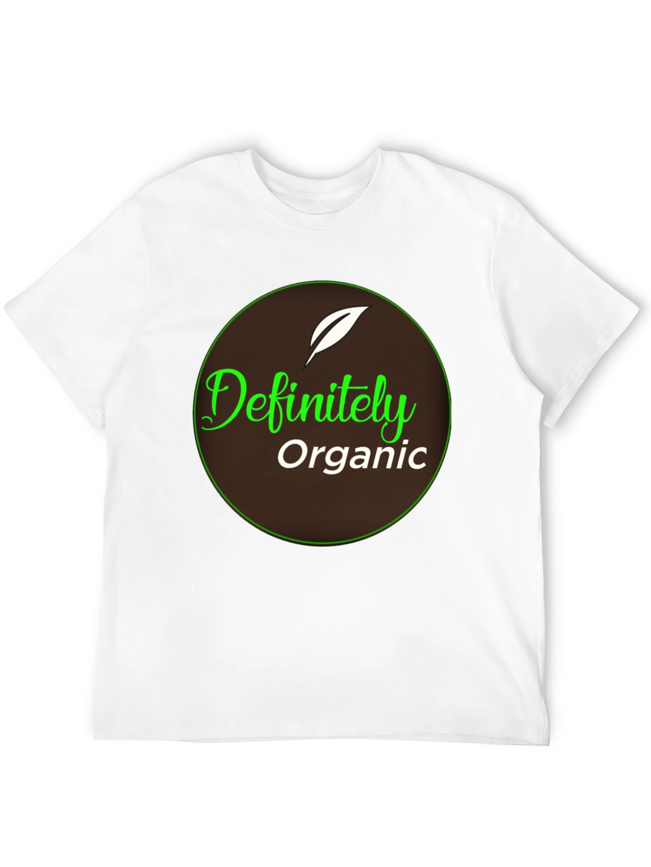 Definitely Organic Graphic Tee - Black