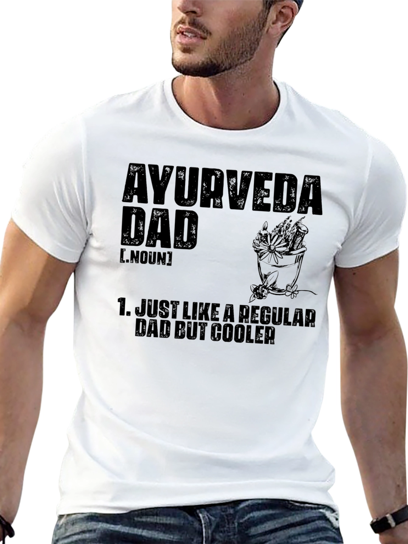 Ayurveda Dad T-Shirt - Cool Dad Definition Tee