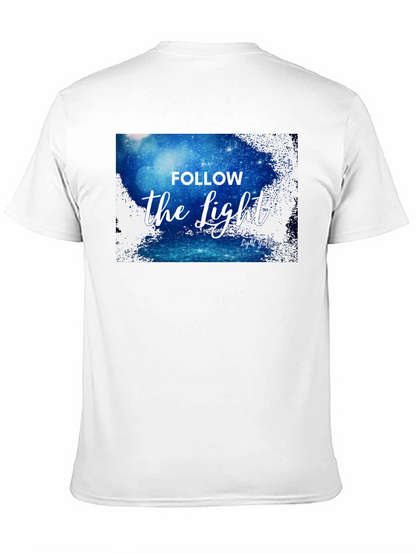Follow the Light Graphic Tee - Black