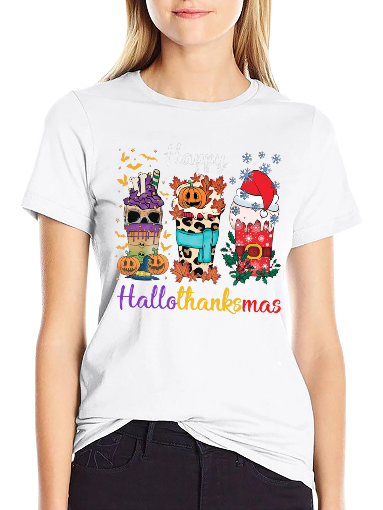 Happy Hallothanksmas T-Shirt