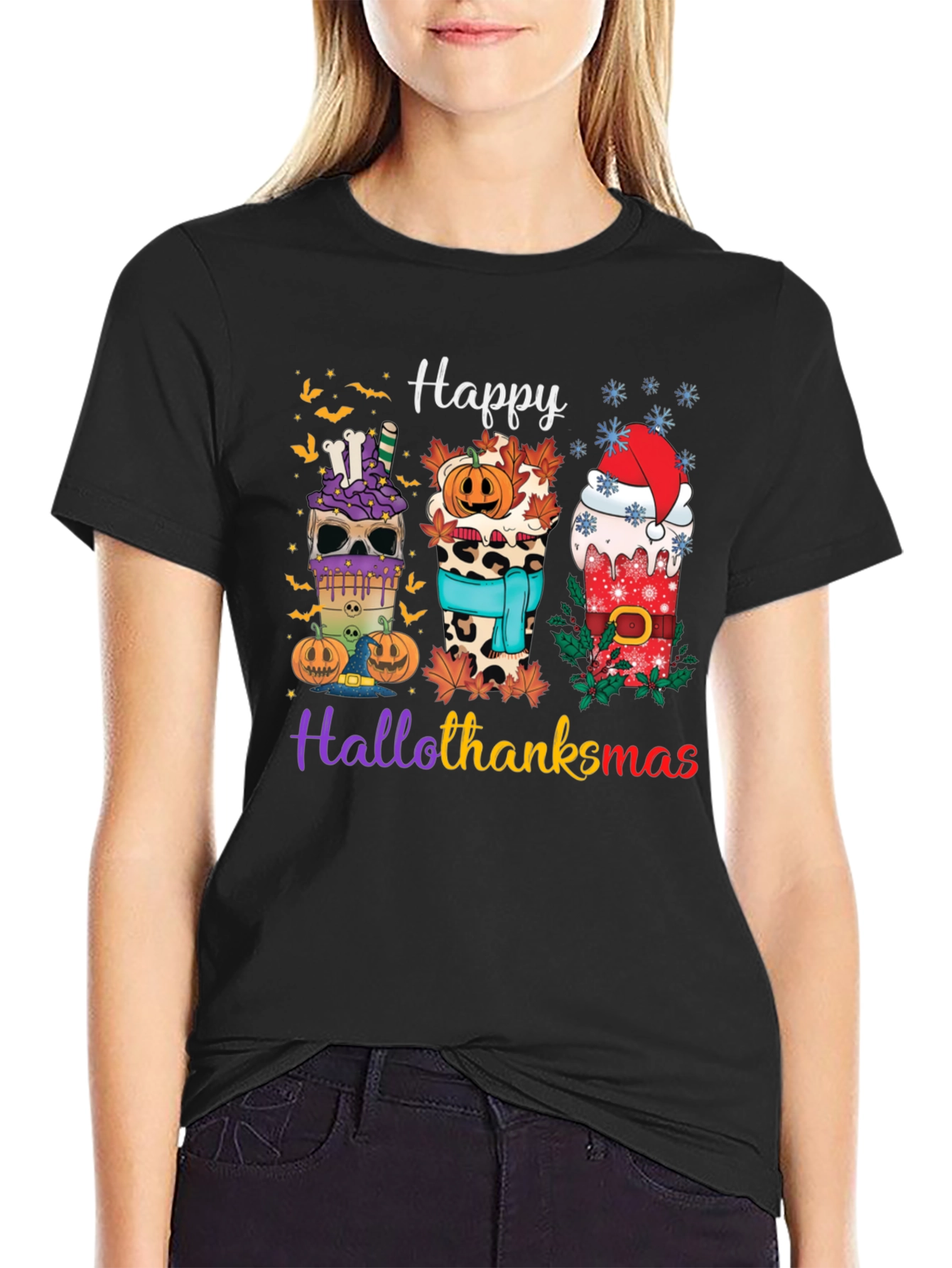Happy Hallothanksmas T-Shirt