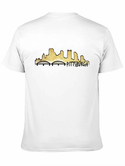 Pittsburgh Skyline Black T-Shirt