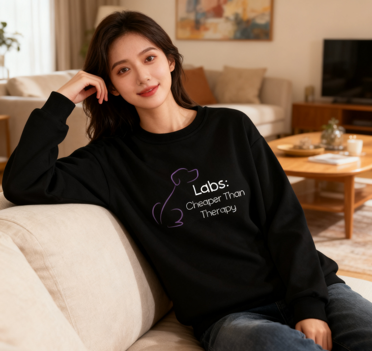 Witty Lab Quote Minimalist Crewneck Sweatshirt