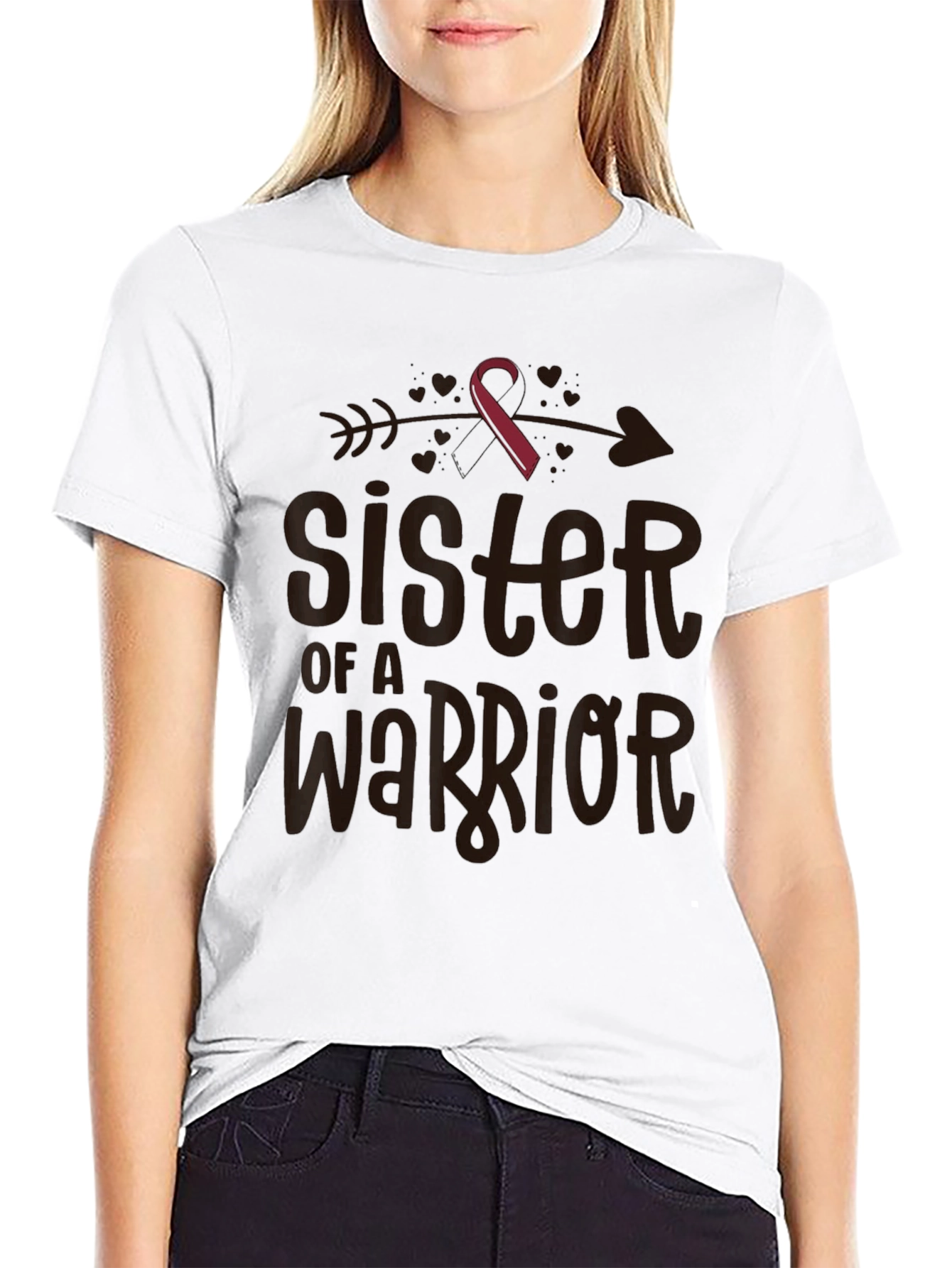Sister of a Warrior Graphic T-Shirt