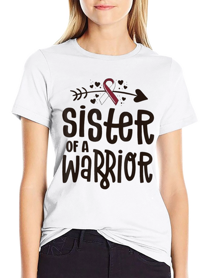Sister of a Warrior Graphic T-Shirt