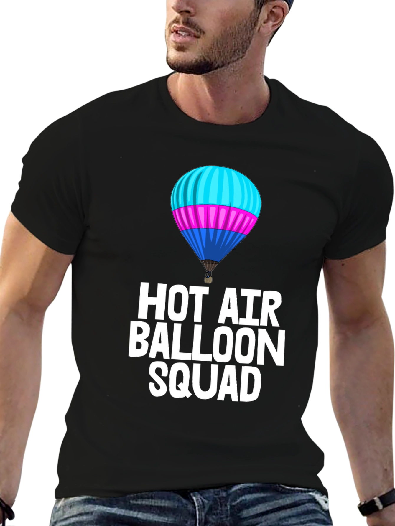 Hot Air Balloon Squad Graphic Tee