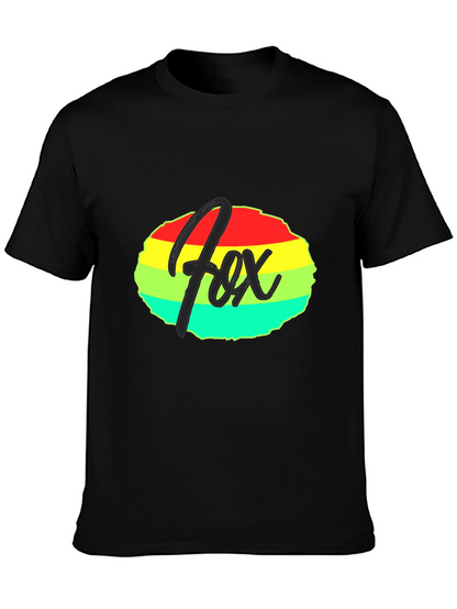 Fox Colorful Rainbow T-Shirt