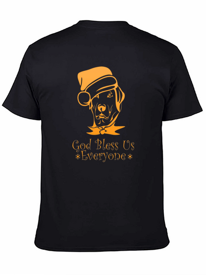 God Bless Us Everyone Dog Christmas T-Shirt