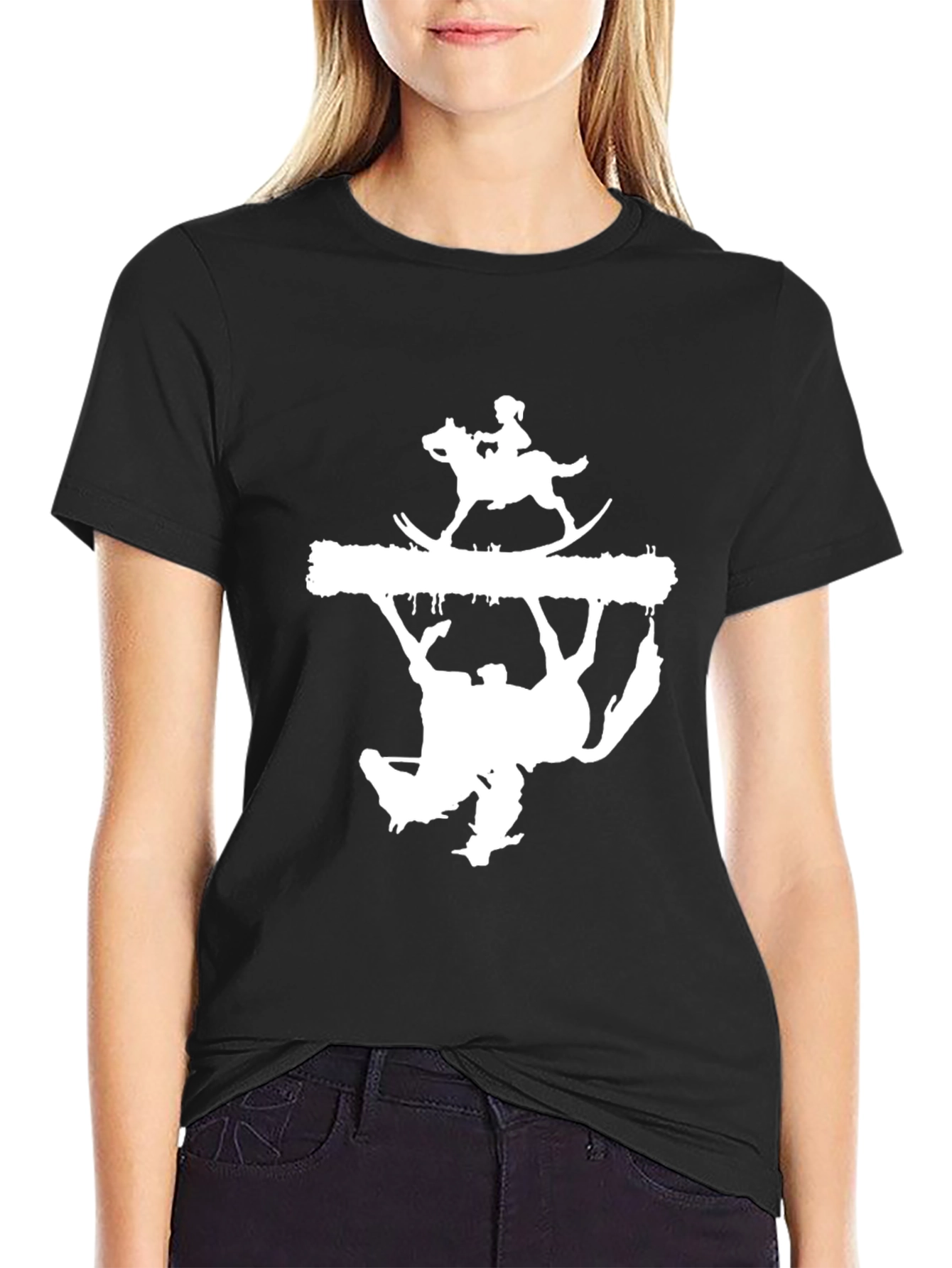 Rocking Horse T-Shirt - Unique Graphic Tee