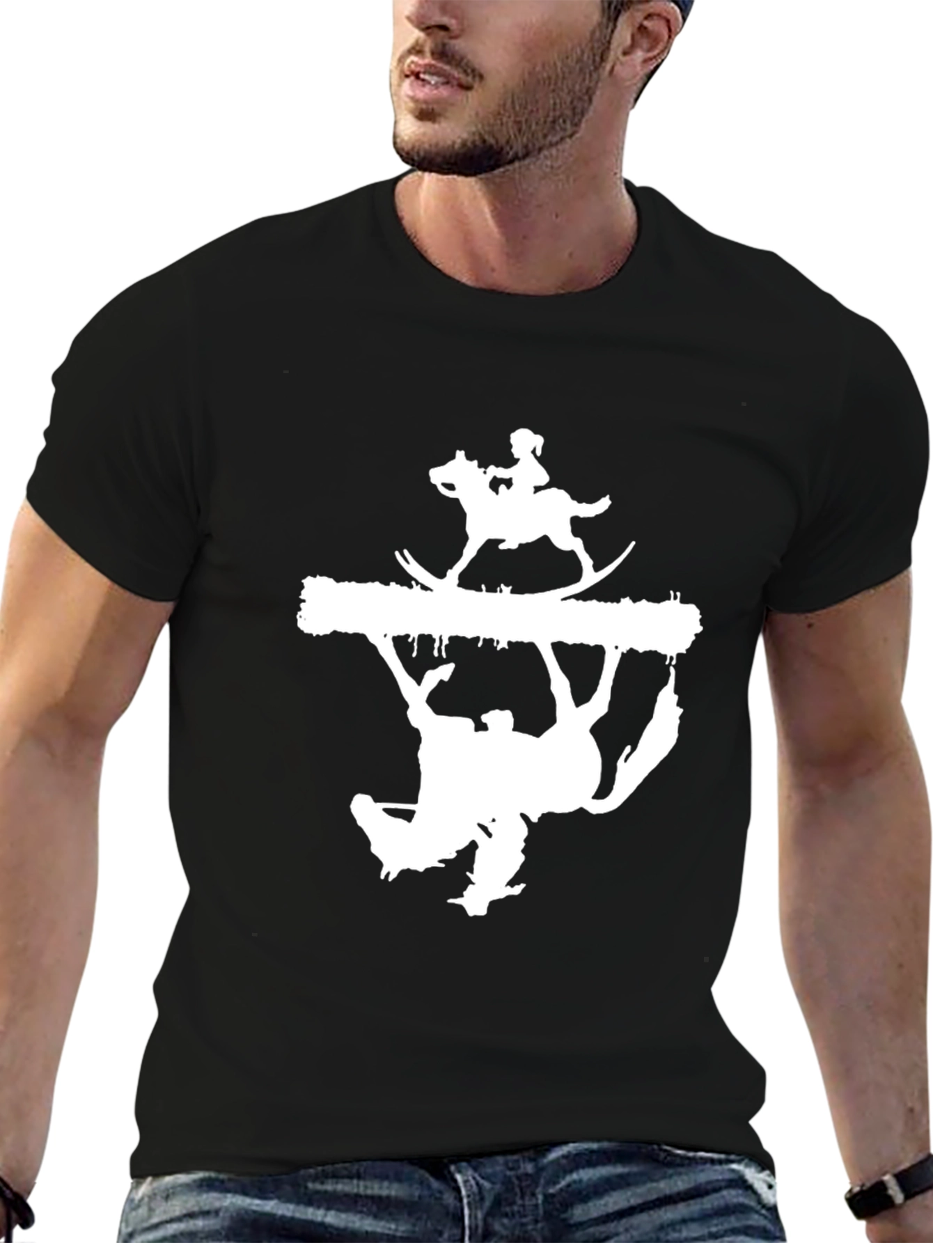 Rocking Horse T-Shirt - Unique Graphic Tee