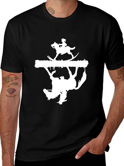 Rocking Horse T-Shirt - Unique Graphic Tee