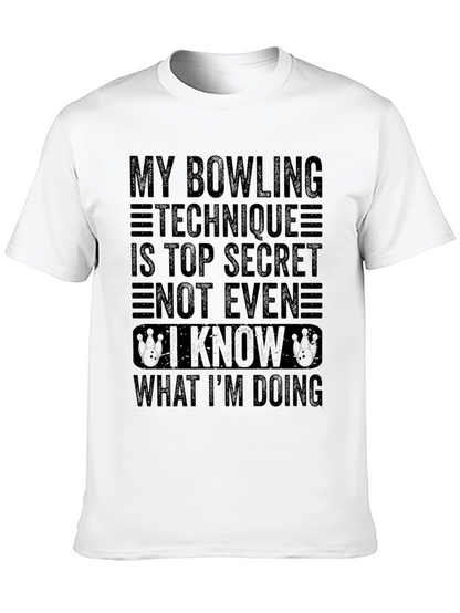 Bowling Technique Top Secret Tee