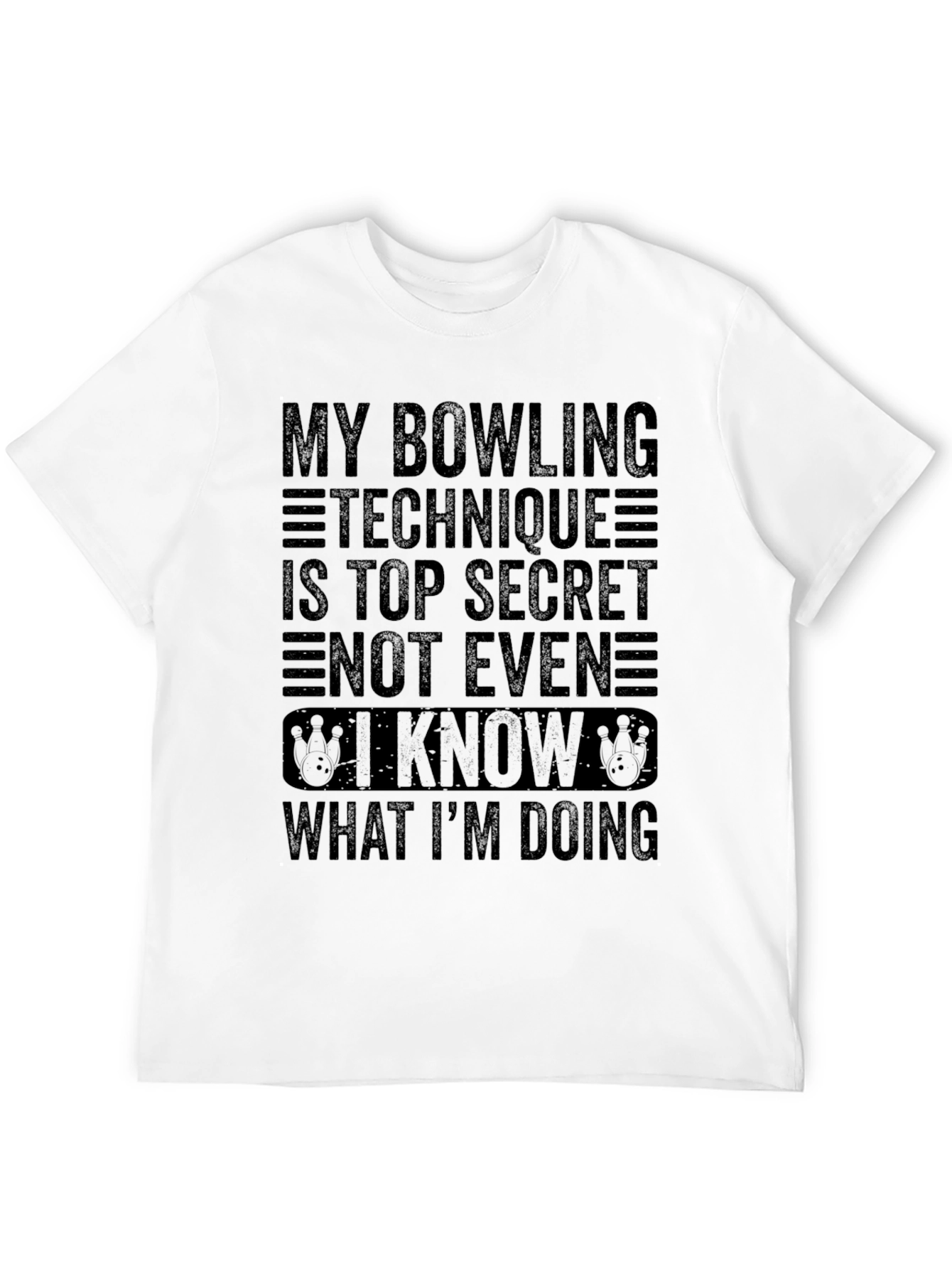 Bowling Technique Top Secret Tee