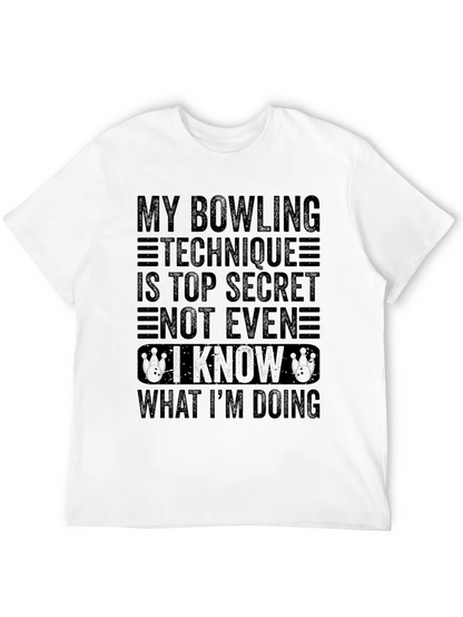 Bowling Technique Top Secret Tee