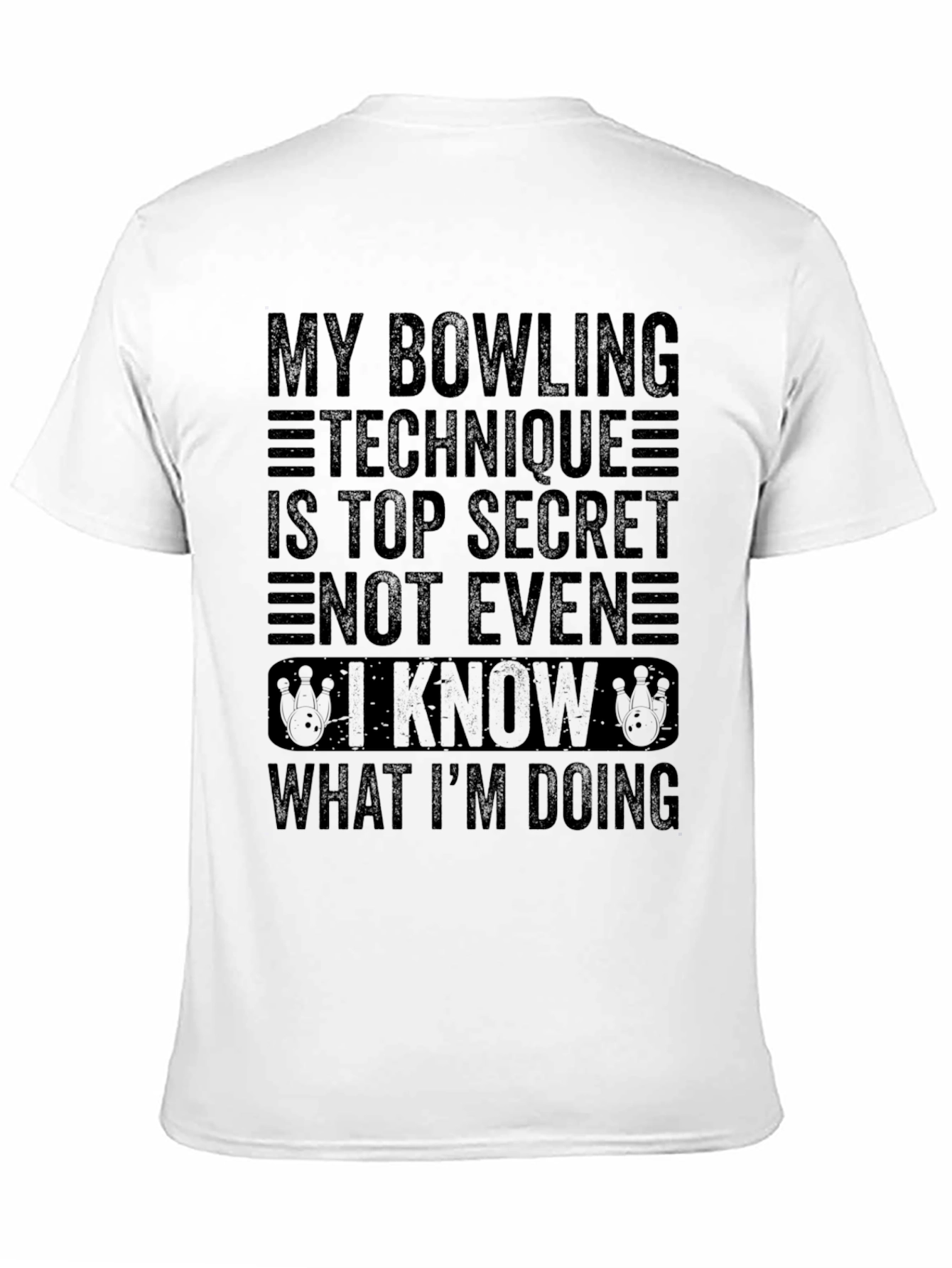 Bowling Technique Top Secret Tee