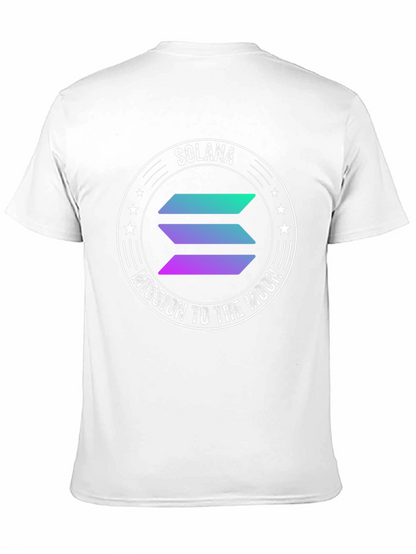 Solana Crypto T-Shirt - Mission to the Moon