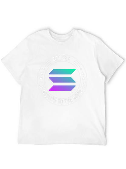 Solana Crypto T-Shirt - Mission to the Moon