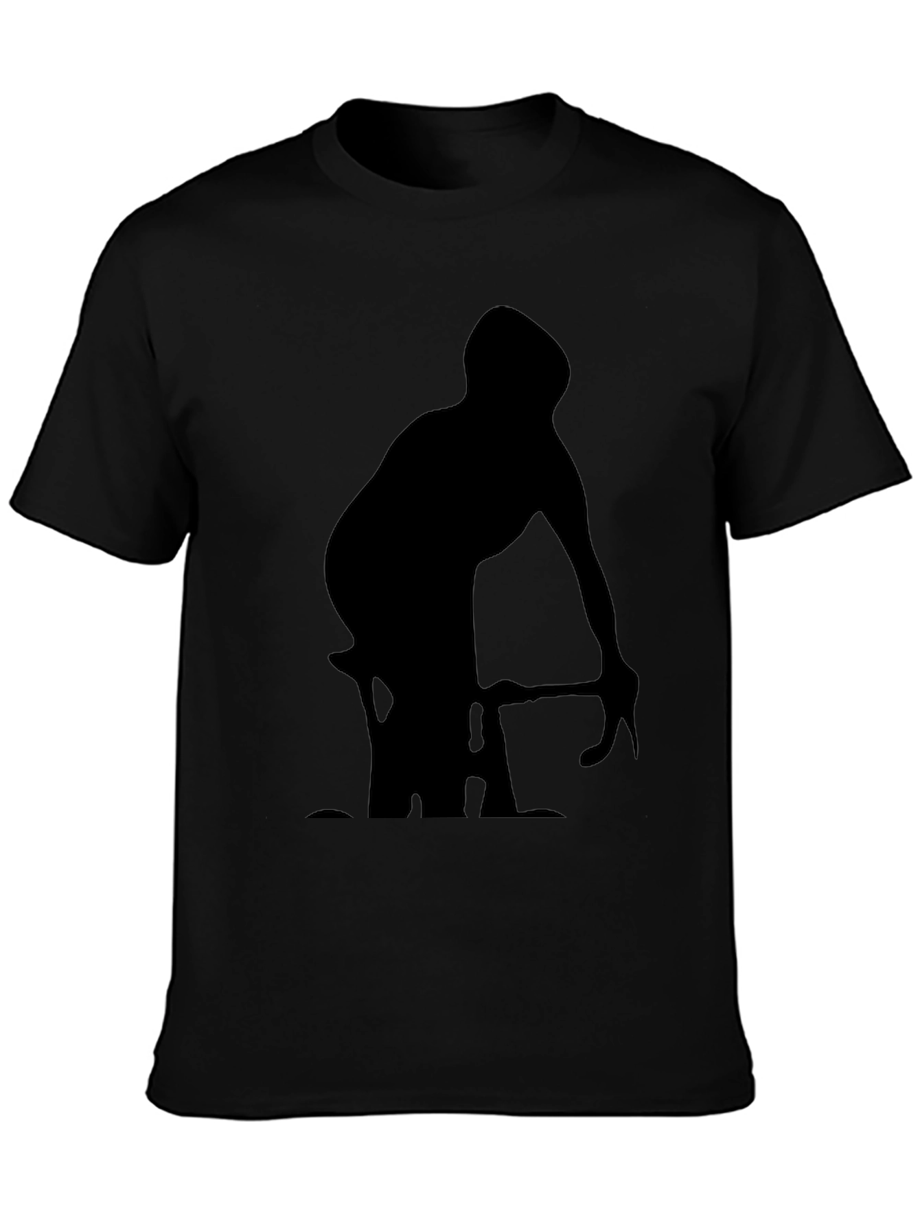 Cyclist Silhouette Graphic T-Shirt