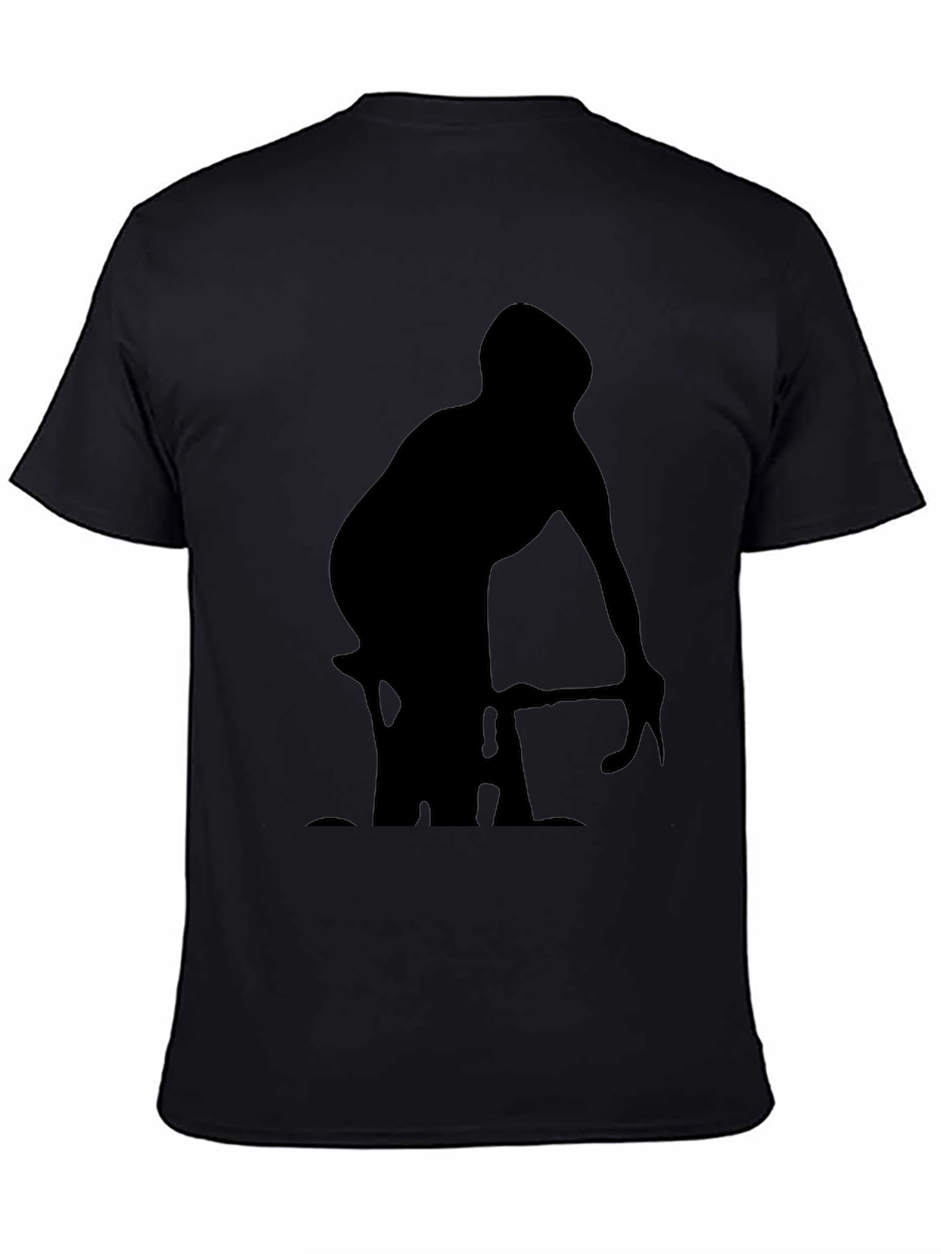 Cyclist Silhouette Graphic T-Shirt