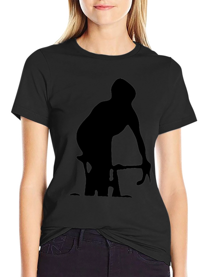 Cyclist Silhouette Graphic T-Shirt