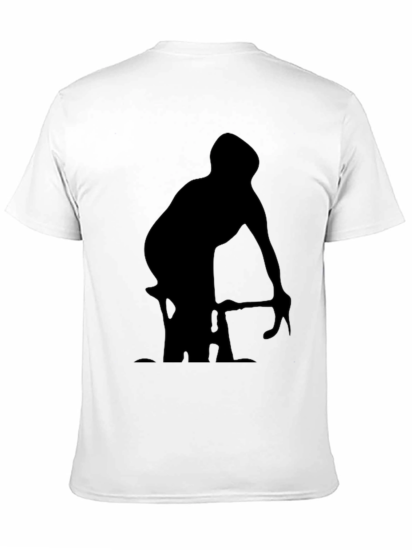 Cyclist Silhouette Graphic T-Shirt