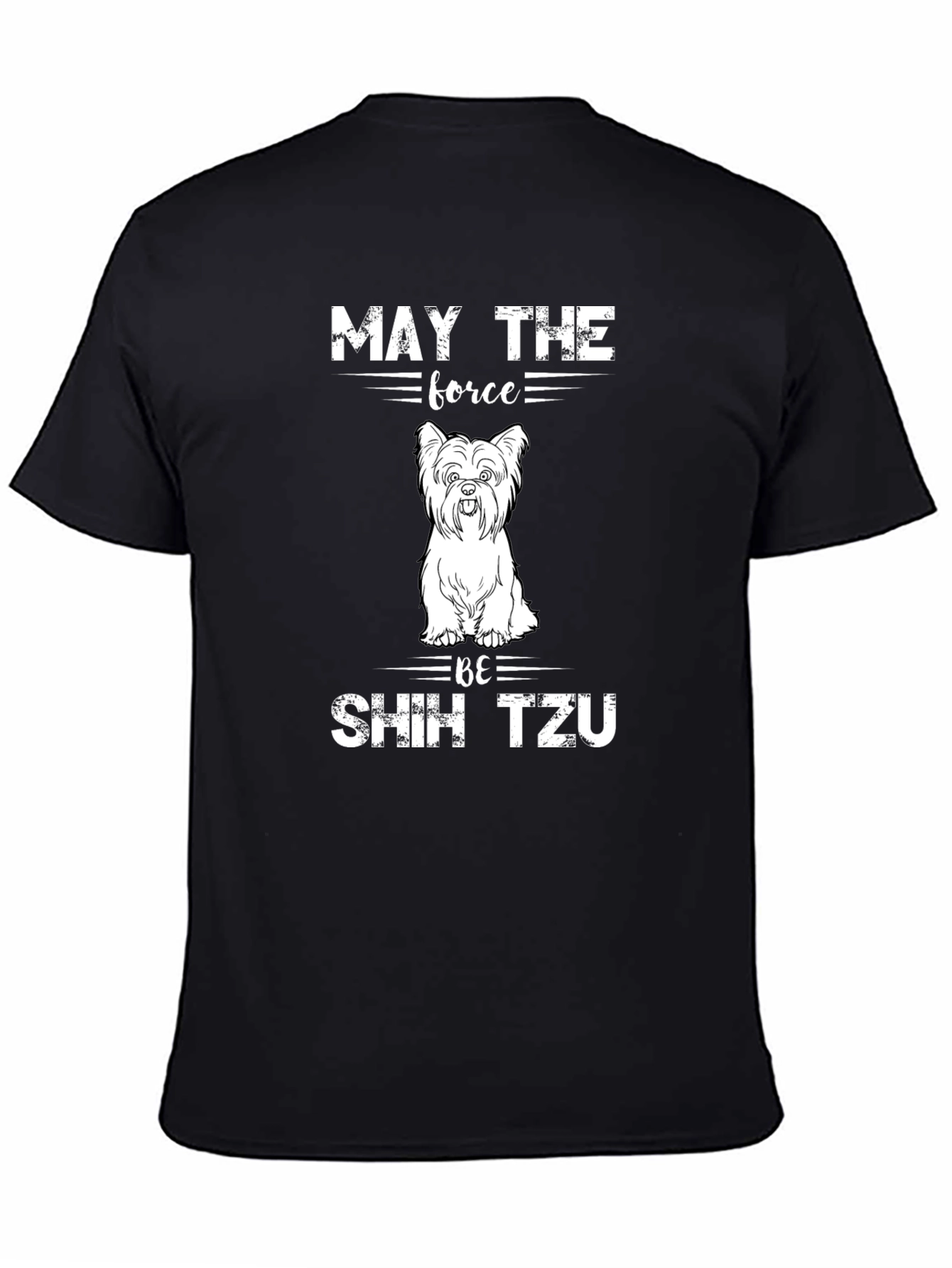 May The Force Be Shih Tzu T-Shirt