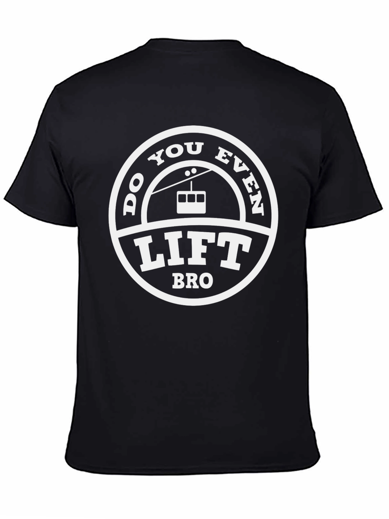 Do You Even Lift Bro Black T-Shirt