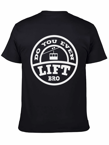 Do You Even Lift Bro Black T-Shirt