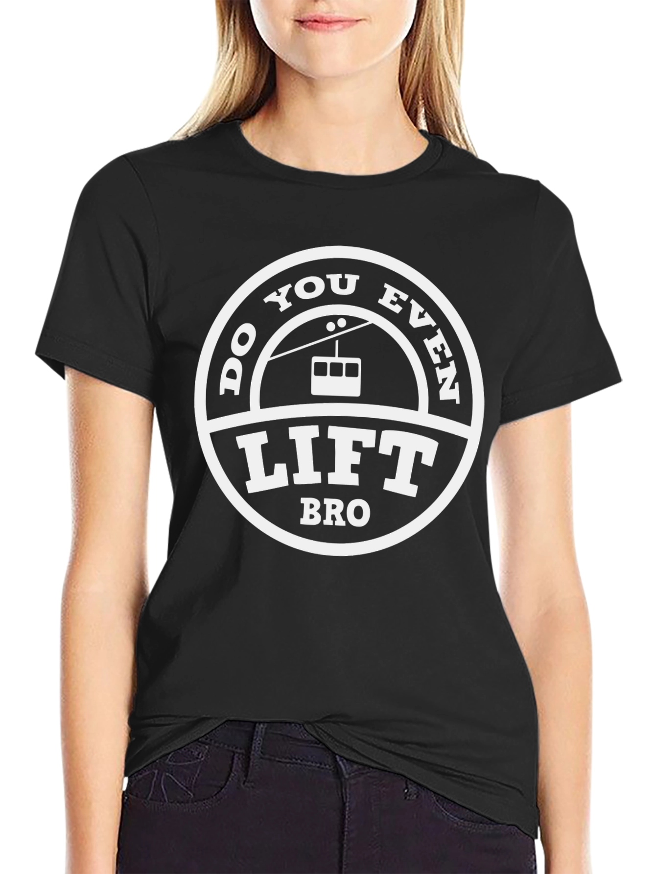 Do You Even Lift Bro Black T-Shirt