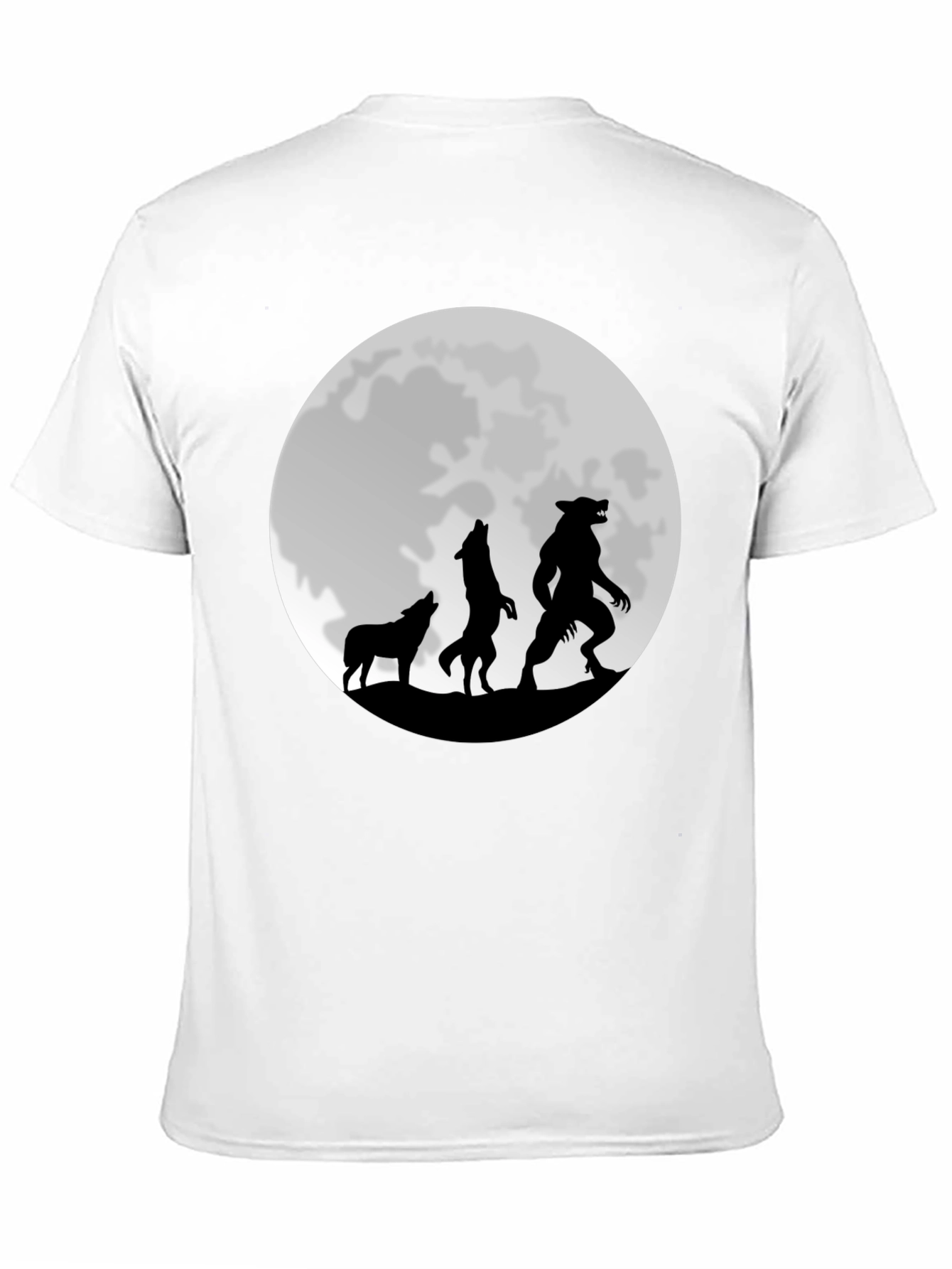 Werewolf Moon Graphic T-Shirt