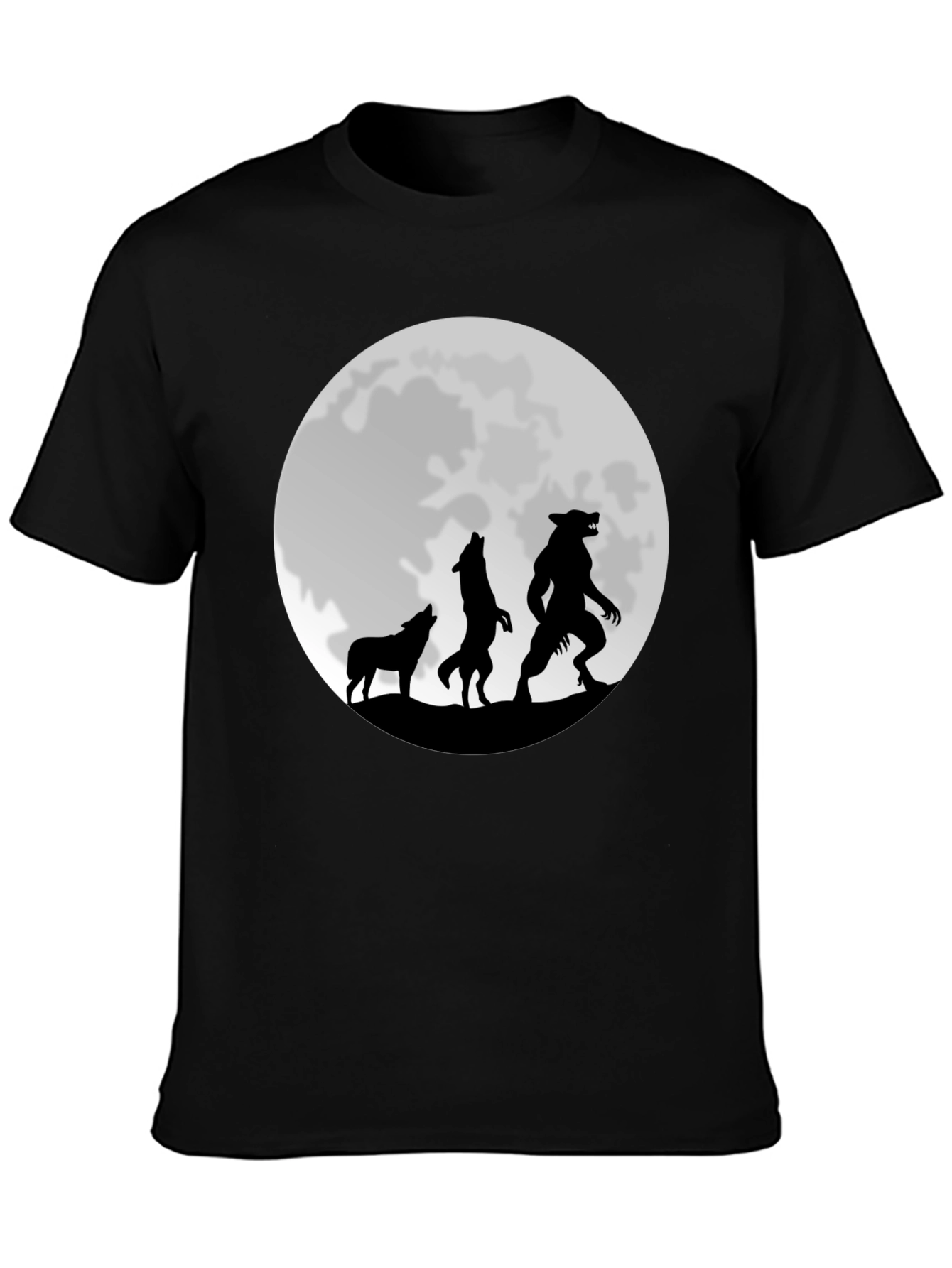 Werewolf Moon Graphic T-Shirt