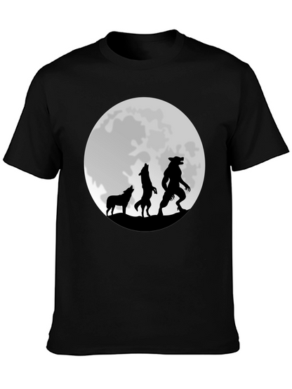 Werewolf Moon Graphic T-Shirt