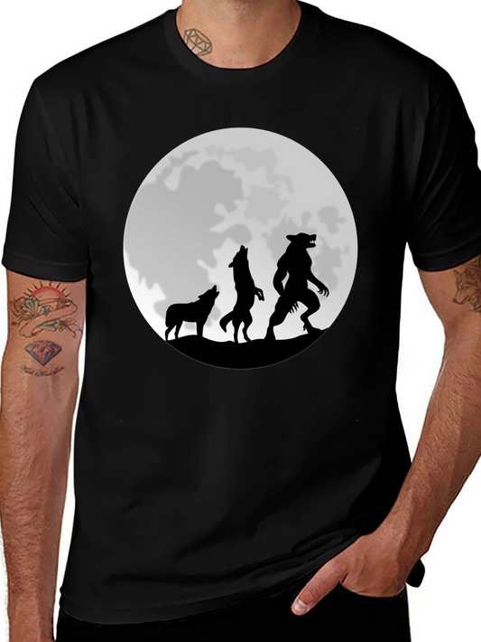 Werewolf Moon Graphic T-Shirt