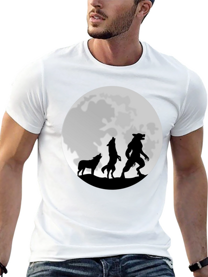Werewolf Moon Graphic T-Shirt