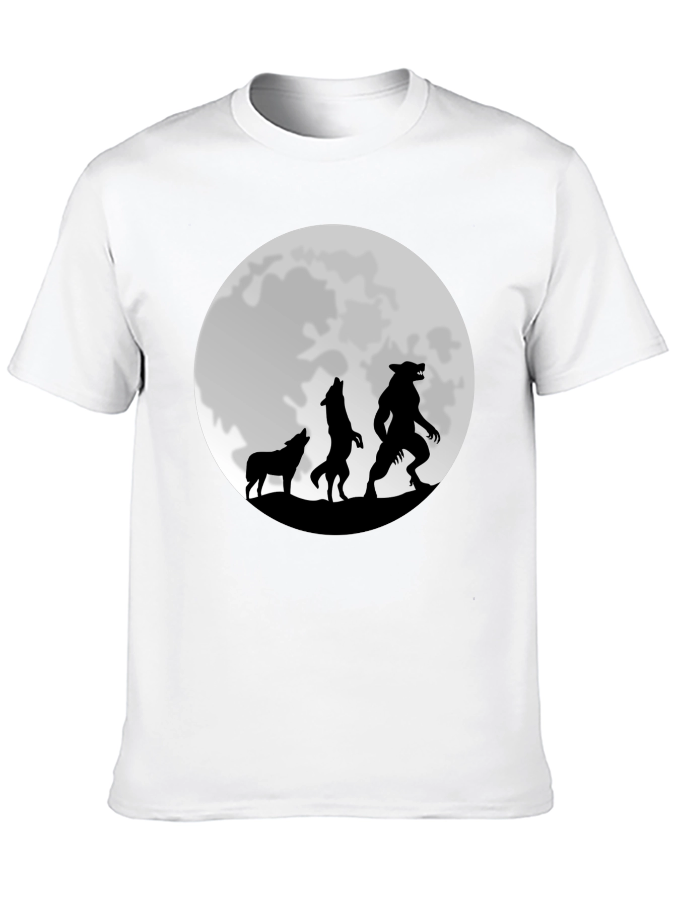 Werewolf Moon Graphic T-Shirt