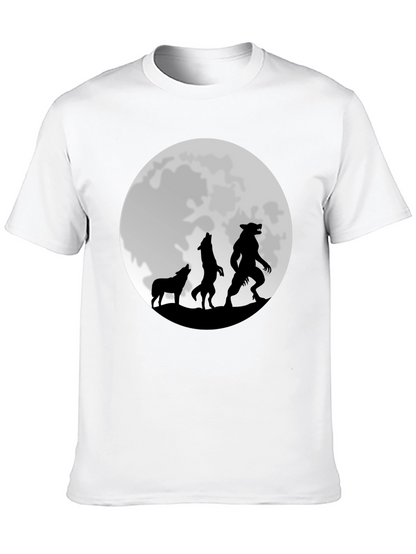 Werewolf Moon Graphic T-Shirt