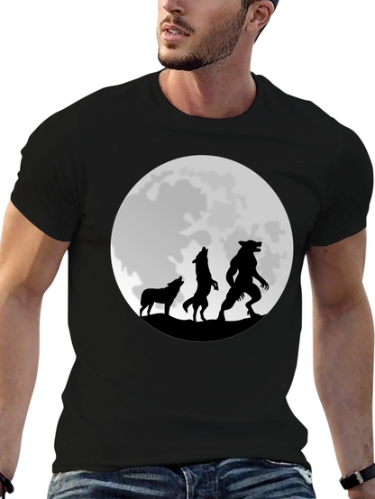 Werewolf Moon Graphic T-Shirt