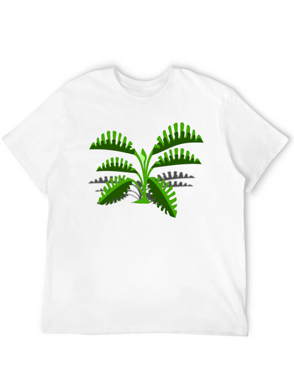 Tropical Monstera Plant Graphic Tee