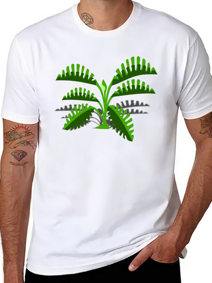 Tropical Monstera Plant Graphic Tee