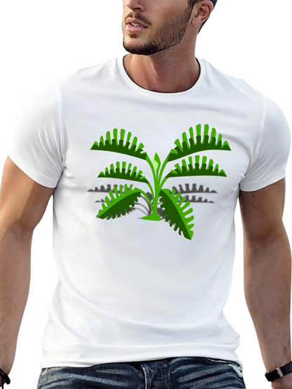 Tropical Monstera Plant Graphic Tee