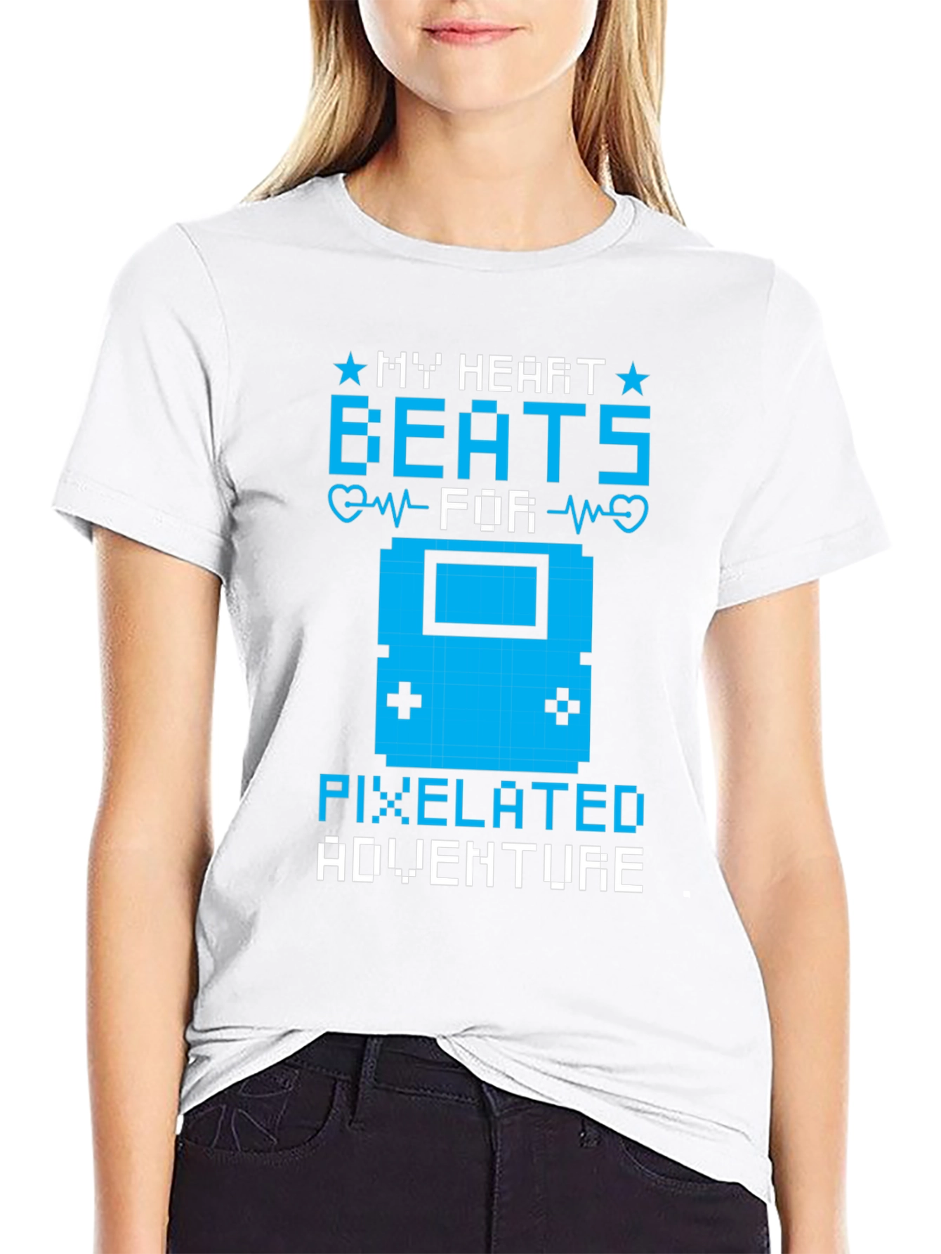 Pixelated Adventure Gamer T-Shirt