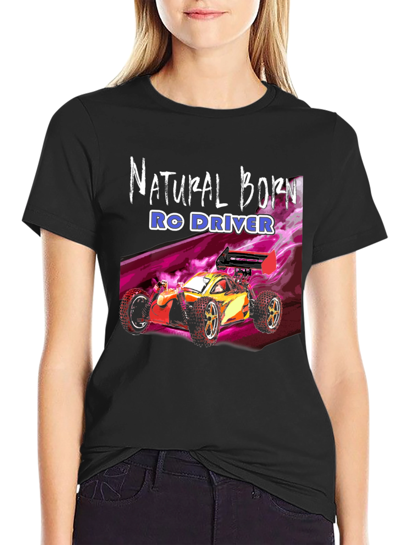 Natural Born RC Driver Graphic Tee