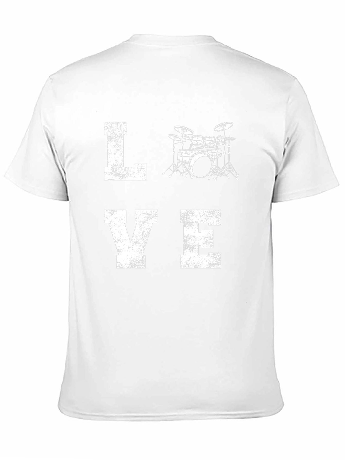 Love Drums Black T-Shirt