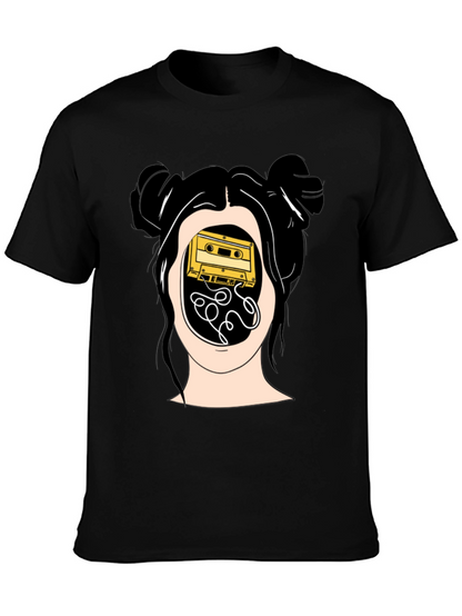 Abstract Cassette Tape Mind T-Shirt