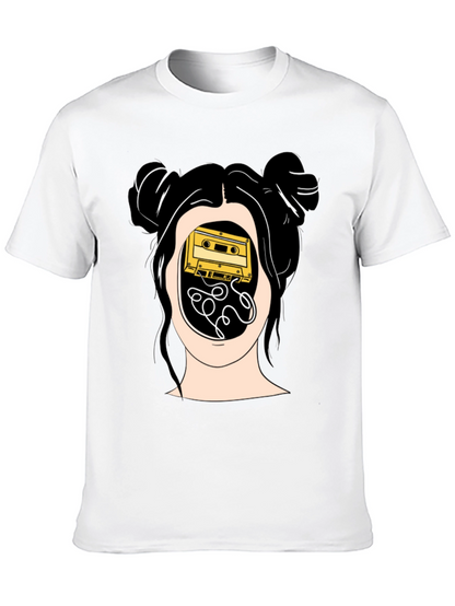 Abstract Cassette Tape Mind T-Shirt