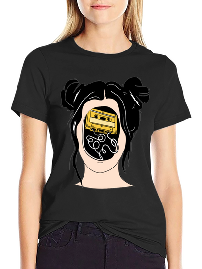 Abstract Cassette Tape Mind T-Shirt