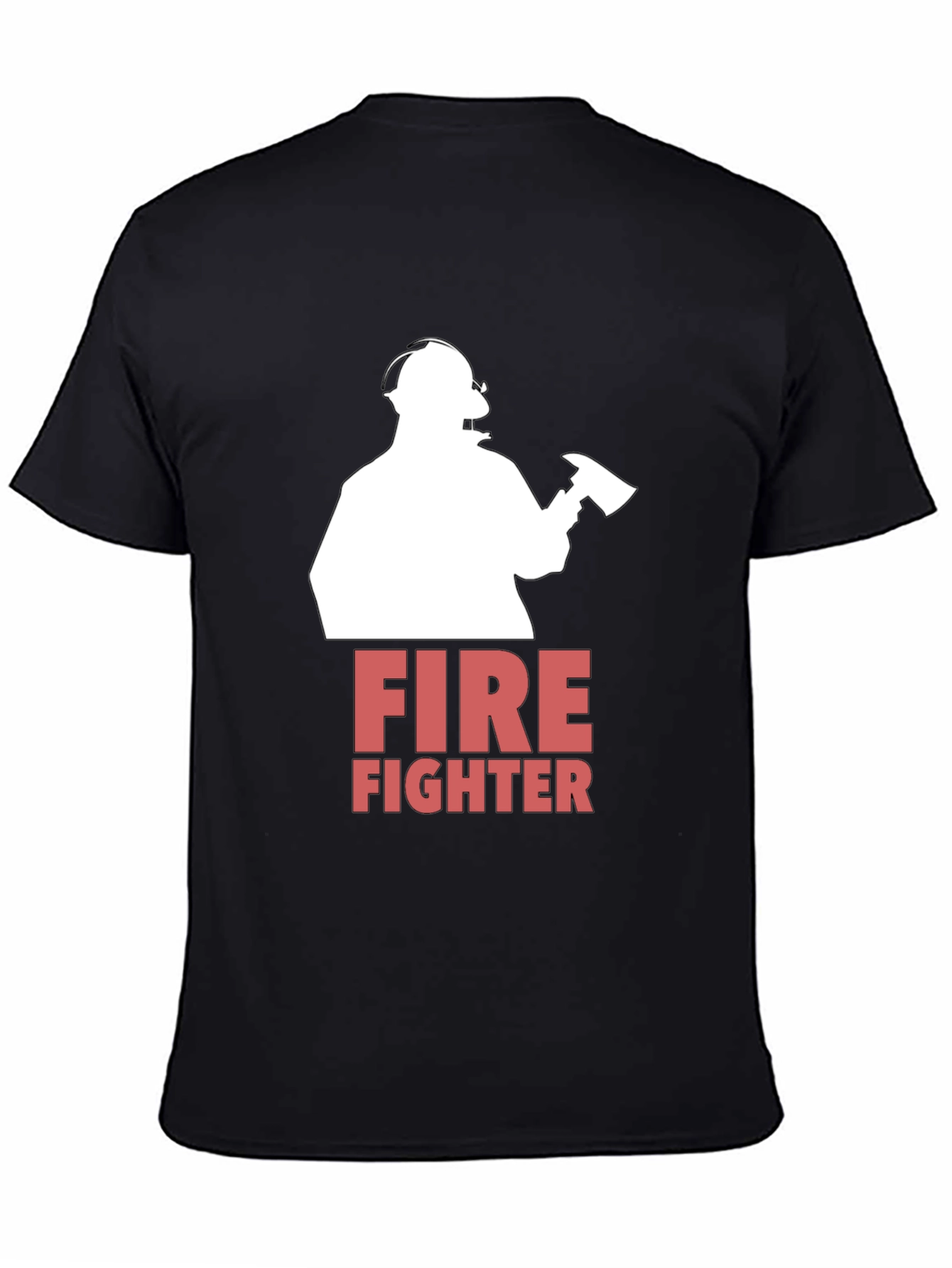Firefighter Graphic T-Shirt - Bold Design