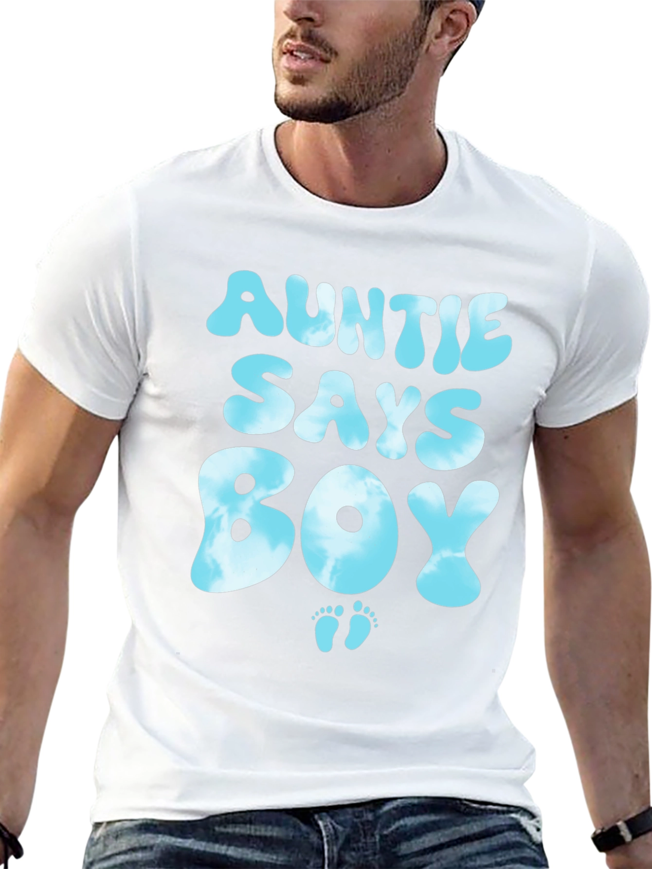 Auntie Says Boy T-Shirt - Baby Shower Gift